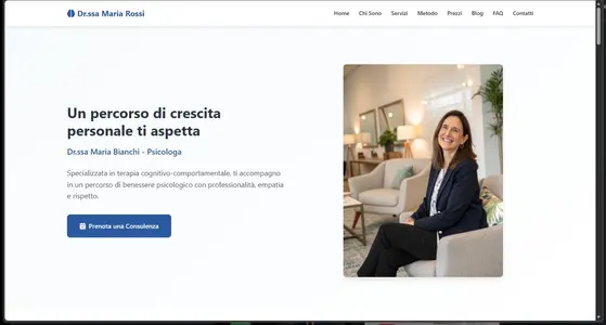 Sito Web Professionale per Psicologi